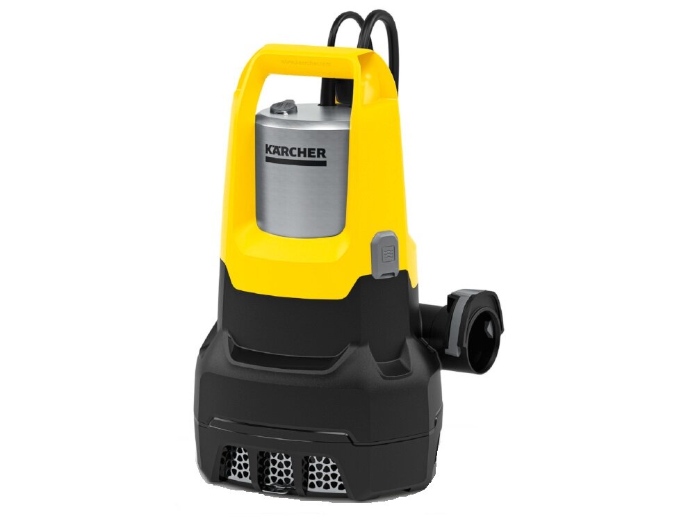 Pompa zanurzeniowa do wody brudnej KARCHER SP 22.000 Dirt Level Sensor 1.645-851.0 elektryczna do duzych zanieczyszczen szybkie skuteczne odwadnianie odprowadzanie wody az do minimalnego poziomu resztkowego 35 mm w trybie recznym niewielka ilosc wody