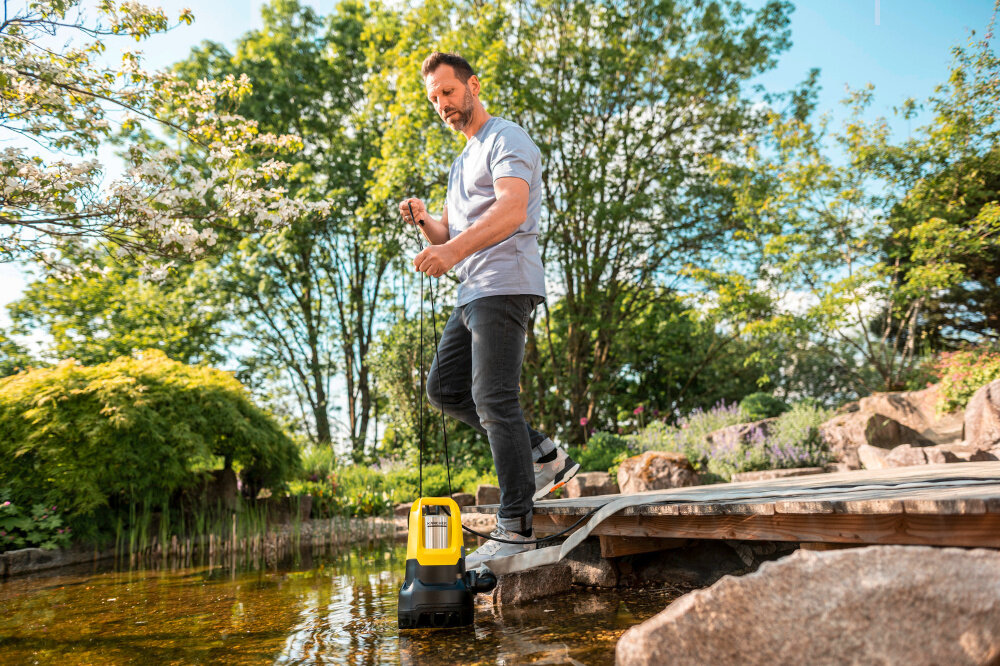 Pompa zanurzeniowa do wody brudnej KARCHER SP 22.000 Dirt Level Sensor 1.645-851.0 elektryczna do pompowania wody o temperaturze do maksymalnie 35°C do odprowadzania zimnej i umiarkowanie cieplej wody wszechstronnosc skuteczna niezawodna bezpieczna efektywna praca