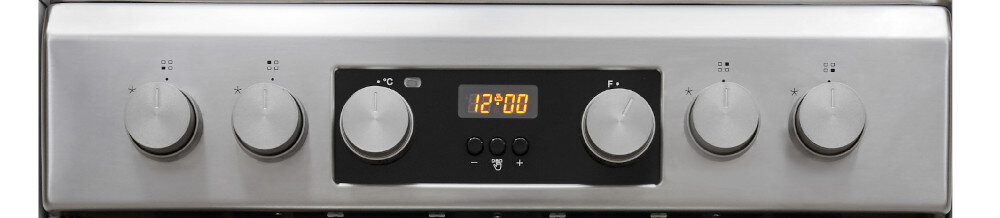Kuchnia WHIRLPOOL WS5G8CHX Inox - Wyświetlacz