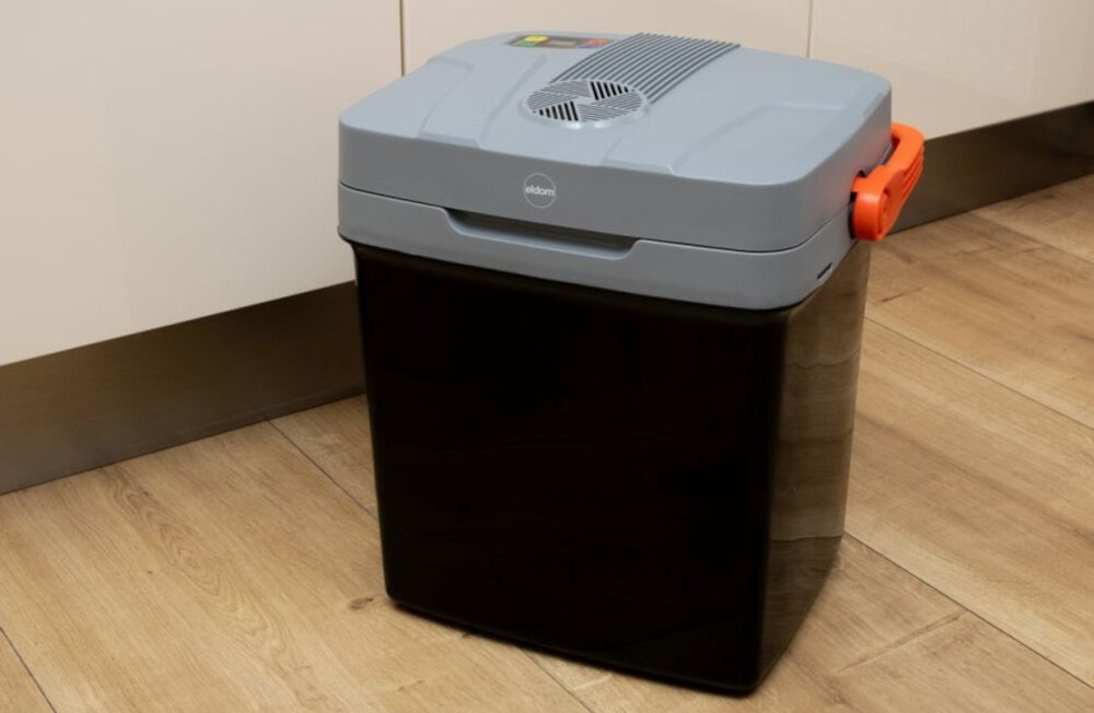 Lodówka turystyczna ELDOM TL110 Frozzy cicha praca funkcja ECO zasilanie chłodzenie grzanie