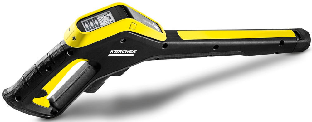 Pistolet wysokociśnieniowy KARCHER G 180 Q Smart Control 2.644-270.0 lekki ergonomiczny wazy zaledwie 0,6 kg wygoda użytkowania wymiary 552 x 48 x 225 mm zintegrowane szybko złącze Quick Connect podłączenie do urządzeń wysokociśnieniowych wygodne funkcjonalne komfort codziennego użytkowania 