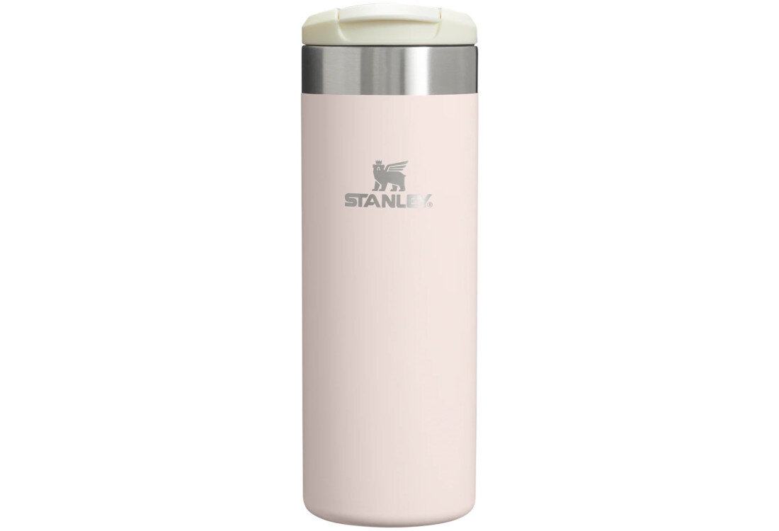 Kubek termiczny STANLEY AeroLight Pudrowy róż 470 ml wygląd prezentacja wizualizacja design Wygoda nawodnienia