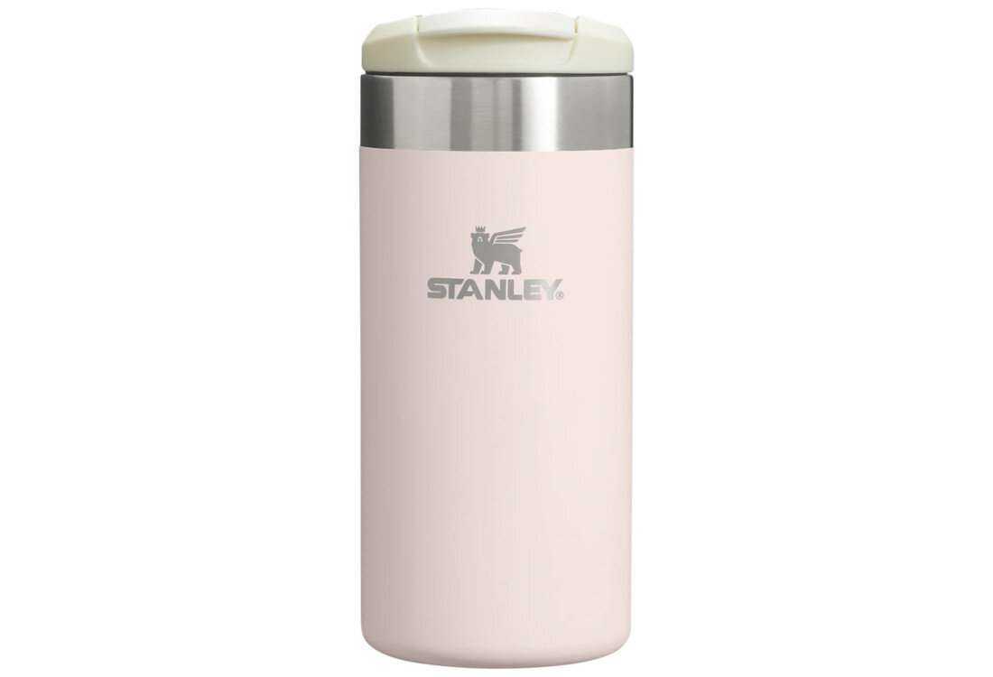 Kubek termiczny STANLEY AeroLight Pudrowy róż 350 ml wygląd prezentacja wizualizacja design Wygoda nawodnienia