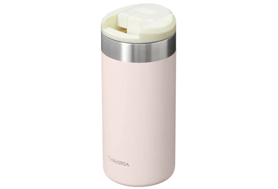 Kubek termiczny STANLEY AeroLight Pudrowy róż 350 ml  Łatwe czyszczenie Możliwość mycia w zmywarce Prosta forma higiena czyszczenie Brak BPA Wysokiej jakości materiały 