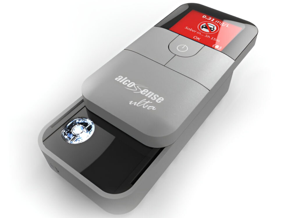 Alkomat ALCOSENSE Ultra profesjonalny poziom czujnik dokładne niezawodne wyniki  