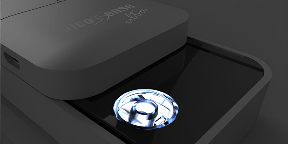 Alkomat ALCOSENSE Ultra podświetlane gniazdo uchwyt ustnika wygoda uzytkowania profesjonalne ustniki standardowe ustniki 