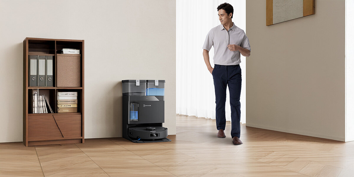 Robot sprzątający ECOVACS Deebot T30C Czarny Robot sprzątający za Ciebie Robot sprzątający za Ciebie