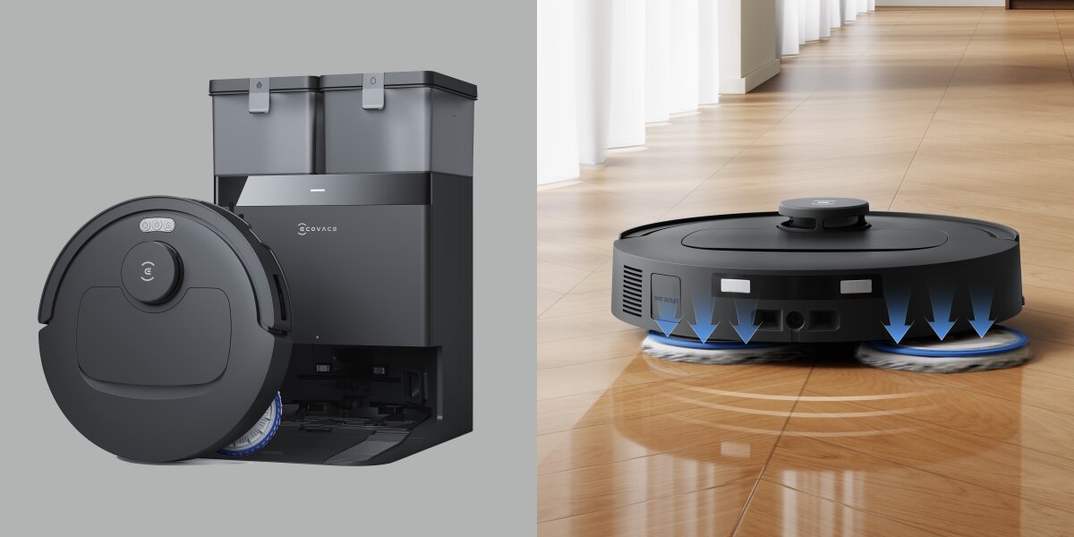 Robot sprzątający ECOVACS Deebot T30C Czarny Moc ssania 20000 Pa