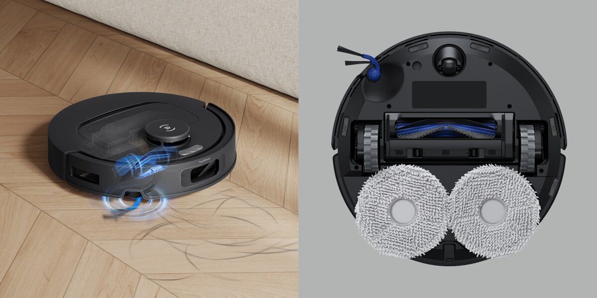 Robot sprzątający ECOVACS Deebot T30C Czarny Brak plączących się włosów