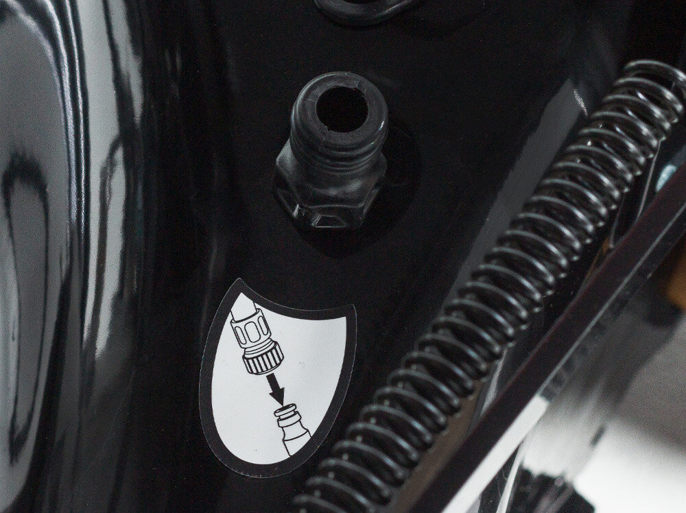 Kosiarka spalinowa NAC LS50-196-HS-ES z napędem szybkozłącze do mycia noża po koszeniu