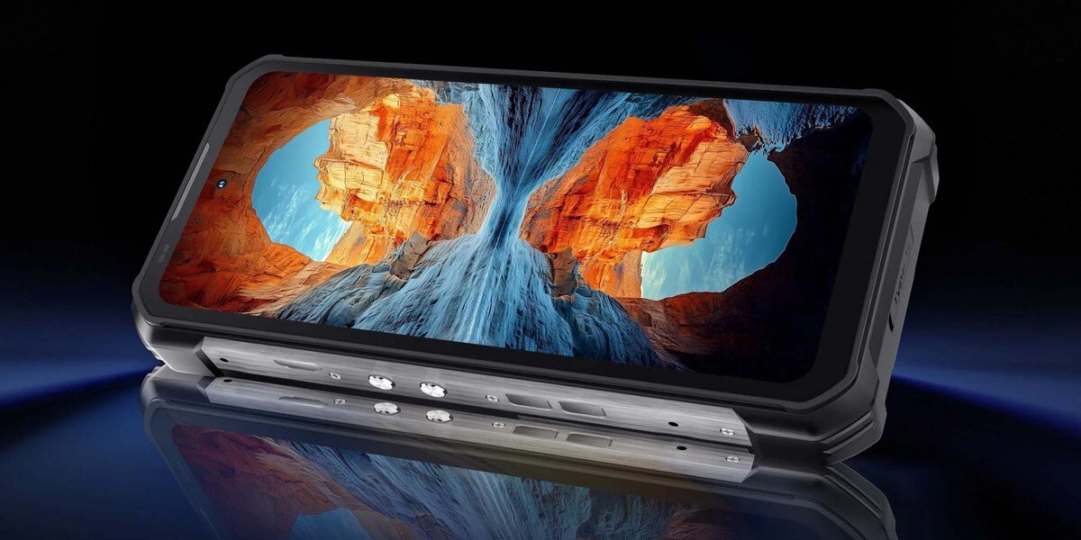 Smartfon OUKITEL WP100 Titan 5G ekran 6.8 FHD+ 120Hz NFC Dual SIM GPS Galileo GLONASS Beidou