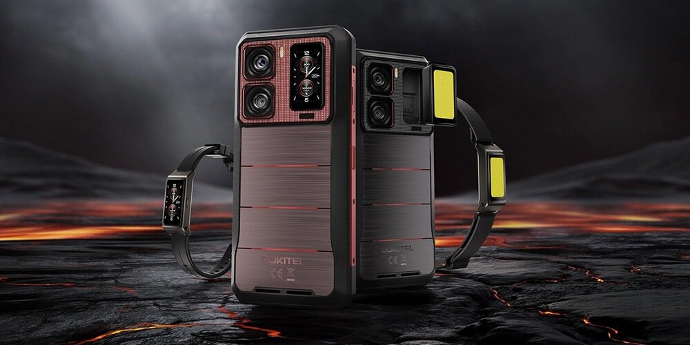 Smartfon OUKITEL WP300 5G   kv lifestyle początek opisu sekcja nagłówkowa