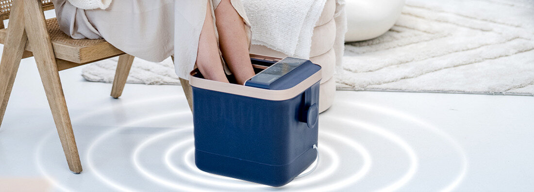 Masażer do stóp MEDIVON Hydro Shiatsu Stymulacja punktów akupresury ból samopoczucie