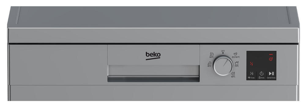 BEKO wygodny panel sterowania program zmywanie pokrętło funkcja zabrudzenie ikonki