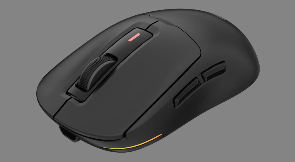 Mysz GENESIS Zircon 660 Pro technologia Motion Sync płynny ruchczarny wysoka skuteczność rejestracji każdego przesunięcia czy akcji