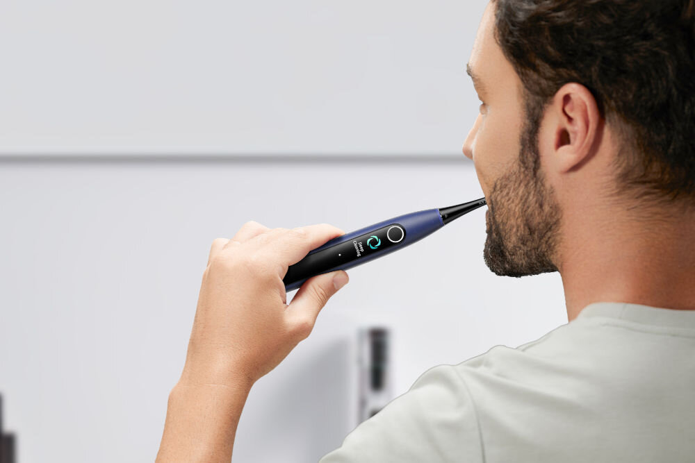 Szczoteczka soniczna OCLEAN X Lite Niebieski czyste zęby
