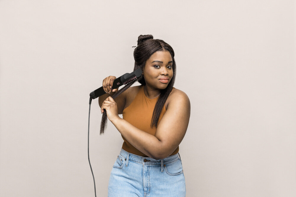 Suszarko-lokówka SHARK HD440EU Koncentrator modelowanie obrotowa dysza włosie z dzika szczotka łopatkowa owalna szczotka dyfuzor