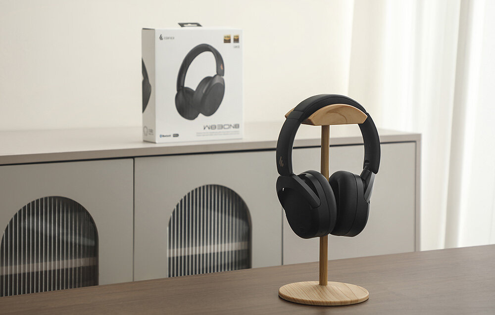 Słuchawki nauszne EDIFIER W830NB dzwiek szczegoly brzmienie certyfikaty kodeki 