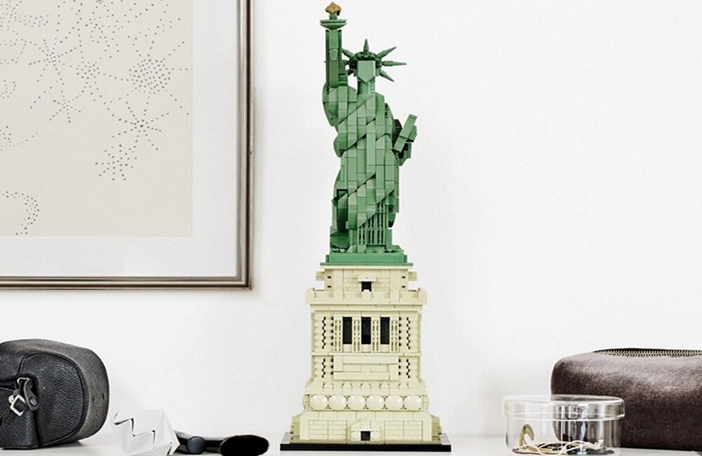 LEGO Architecture Statua Wolności 21042 Strzelista ozdoba domu i biura