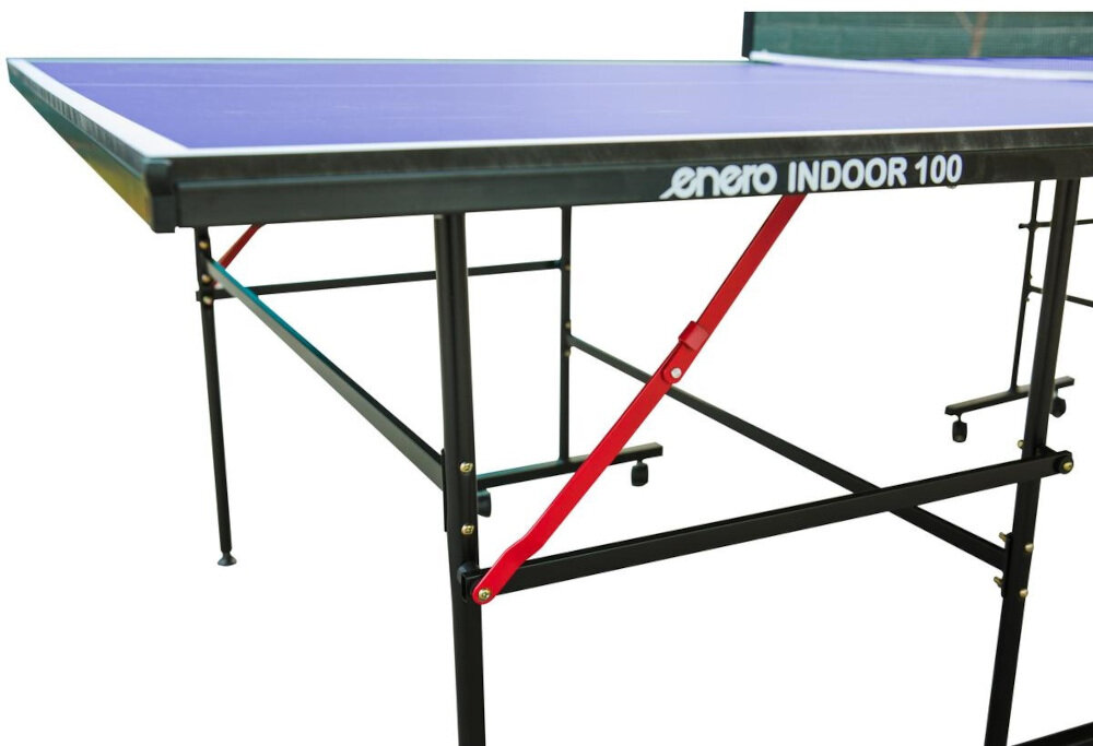 Stół do ping ponga ENERO Indoor 100 Wysoka jakość blat wykonanie płyty MDF grubość powierzchnia gra wrażenia rozgrywki