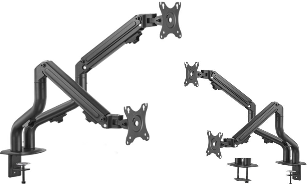 Uchwyt do monitora GEMBIRD MA-DA2-05 17-32 cali Wysoka jakość wykonania