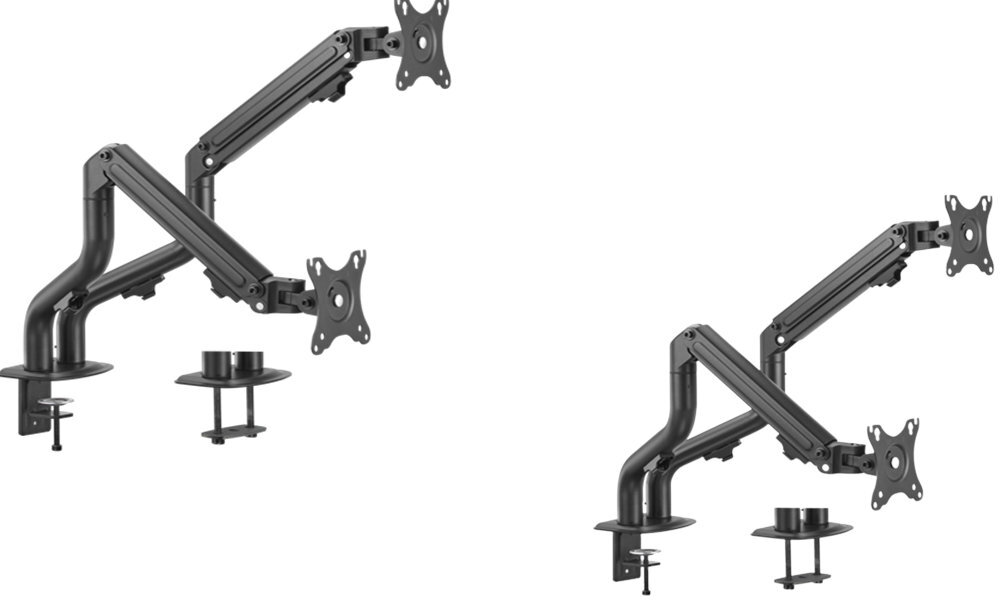 Uchwyt do monitora GEMBIRD MA-DA2-05 17-32 cali Idealny wymiarowo