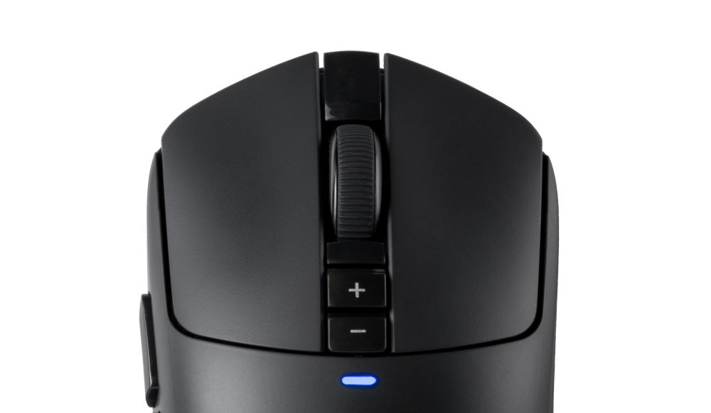 A4TECH Bloody R72 Przełączniki odporne na zużycie  30 milionów kliknięć scroll 800 tysięcy obrotów - zbliżenie na klawisze myszki