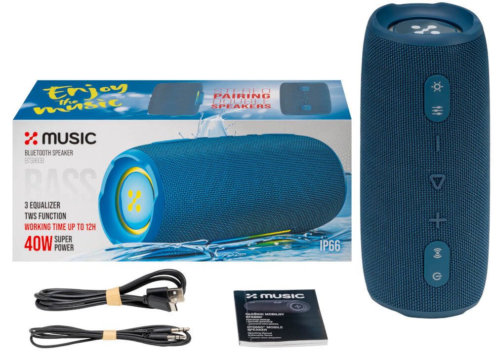 XMUSIC BTS860 - ZESTAW