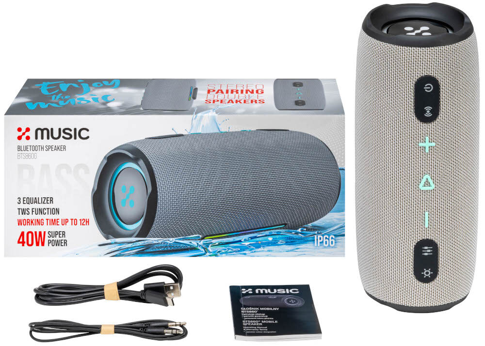 XMUSIC BTS860 - ZESTAW