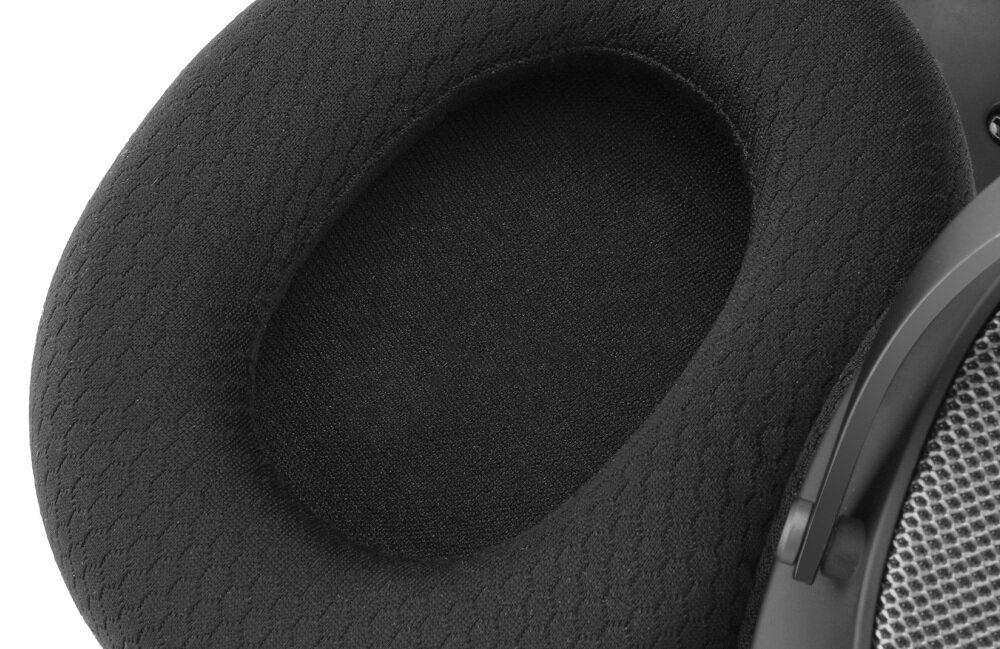 Słuchawki REDRAGON H858 Arrow Pro Carbon - Funkcjonalność i styl, kadr nauszników