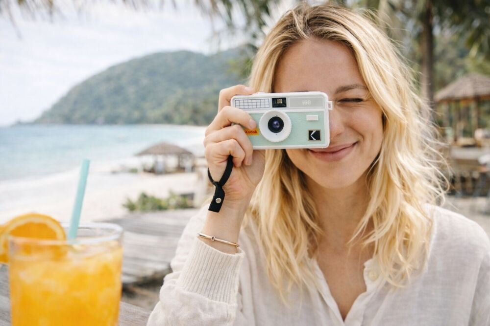 KODAK i60 aparat analogowy 35 mm fotografia na kliszy klasyczna forma zdjęć