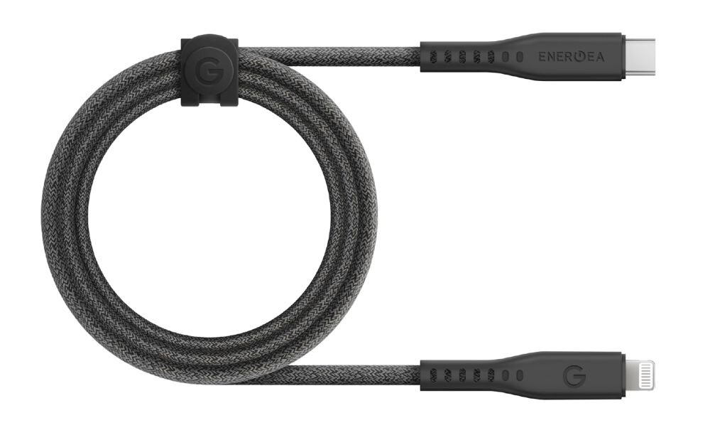ENERGEA Flow MFi 3,8 mm cienką końcówkę magnetyczny organizer kabli różnym wersjom kolorystycznym (czarny, czerwony, biały, zielony, niebieski, różowy, fioletowy)