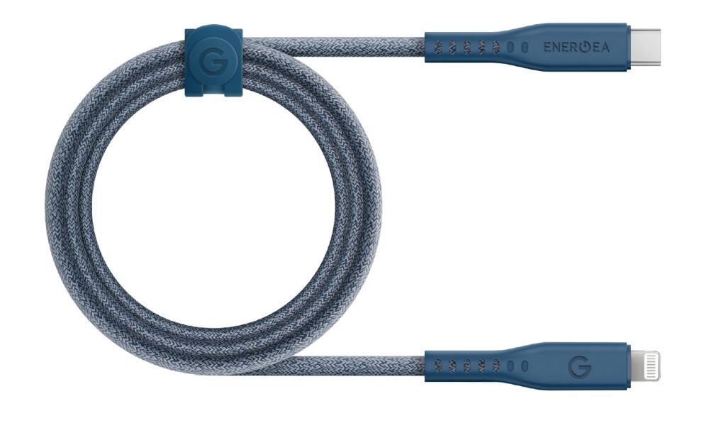 ENERGEA Flow MFi 3,8 mm cienką końcówkę magnetyczny organizer kabli różnym wersjom kolorystycznym (czarny, czerwony, biały, zielony, niebieski, różowy, fioletowy)