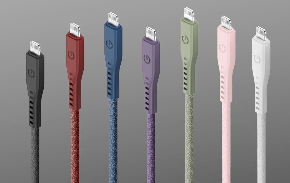 ENERGEA Flow MFi - kabel w 7 wersjach kolorystycznych
