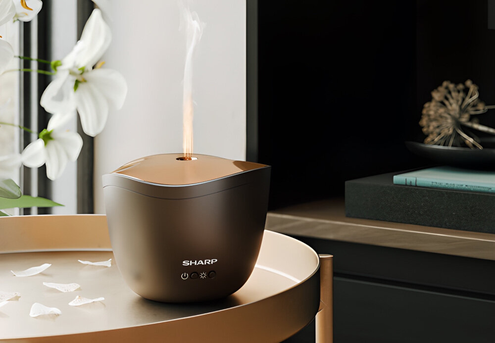 Aromatyzer SHARP DF-A1U-T Brazowy Czarny dodatek do domu akcesorium funkcja automatycznego wlaczania