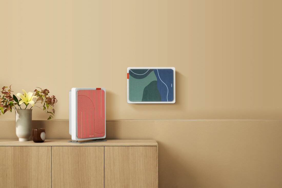 Oczyszczacz powietrza SMARTMI Air Purifier E1 wygląd design prezentacja wizualizacja Czyste powietrze w zasięgu ręki Oddychaj czystym powietrzem