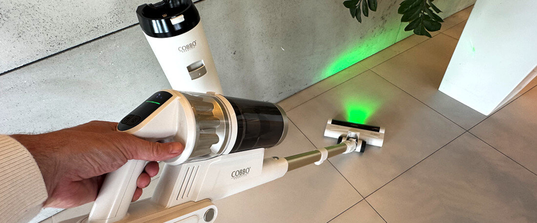 Odkurzacz COBBO G7 Pro Trzy tryby pracy dopasowanie moc potrzeby Tryb auto Tryb średni Tryb maksymalny