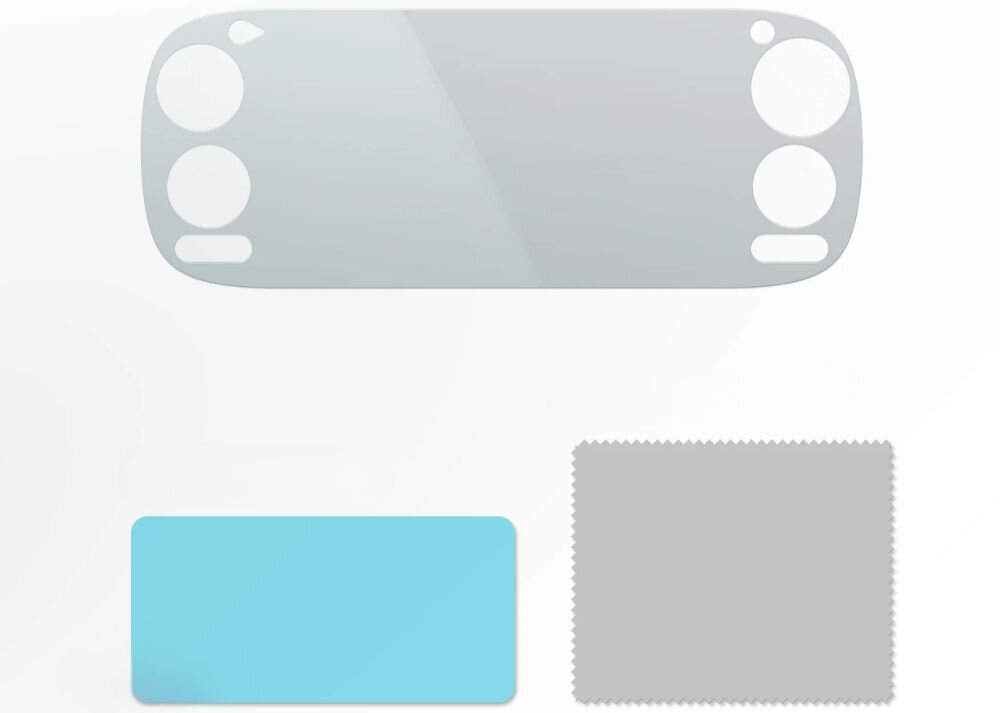 Szkło hartowane RETROID Screen Protector do Retroid Pocket 5
prezentacja szkła ochronnego niżej folia czyszcząca i ściereczka na białym tle chroni przed zarysowaniami uderzeniami dokładne dopasowanie grubość przezroczystość