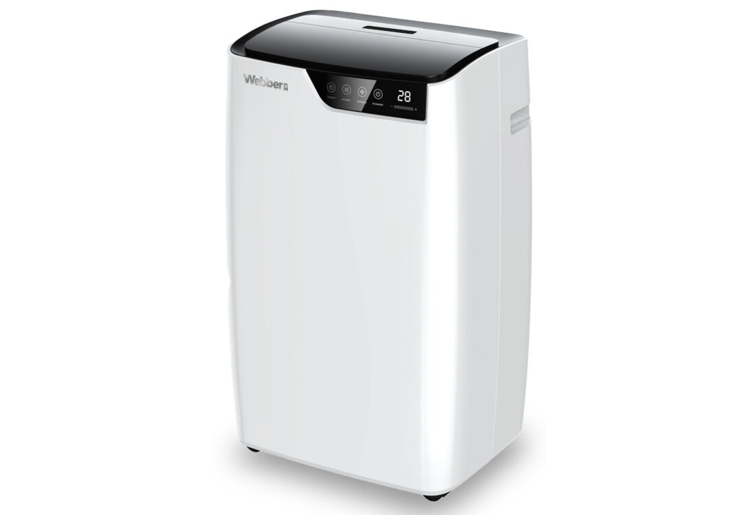 Klimatyzator WEBBER AC-123030W Cicha praca dla pełnego relaksu technologia Super Silent Overlay poziom hałasu