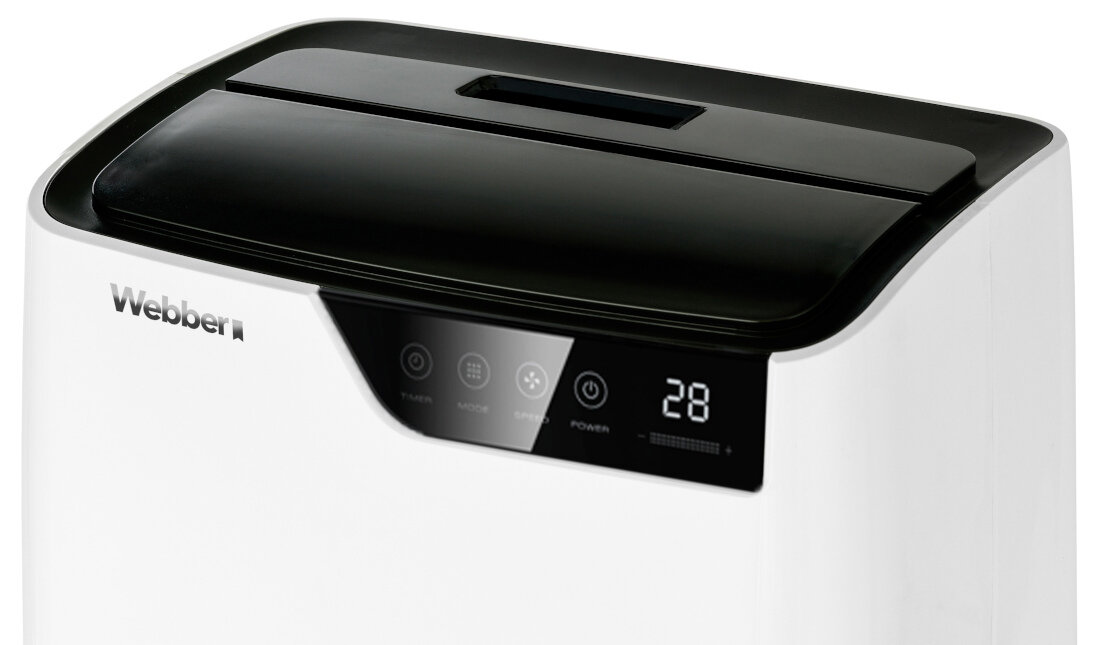 Klimatyzator WEBBER AC-123030W Wygodne ustawienia temperatury zakres ustawienia dostosowanie precyzja