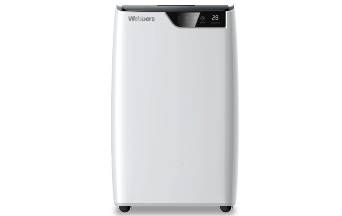 Klimatyzator WEBBER AC-123030W Mobilny design wymiary waga oszczędność energii wysoka moc praktyczne rozwiązanie