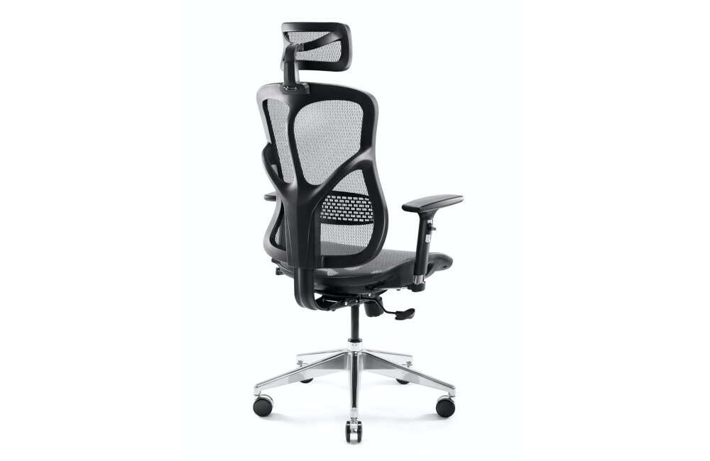 Fotel DIABLO CHAIRS V-Basic Czarno-szary kolorystyka