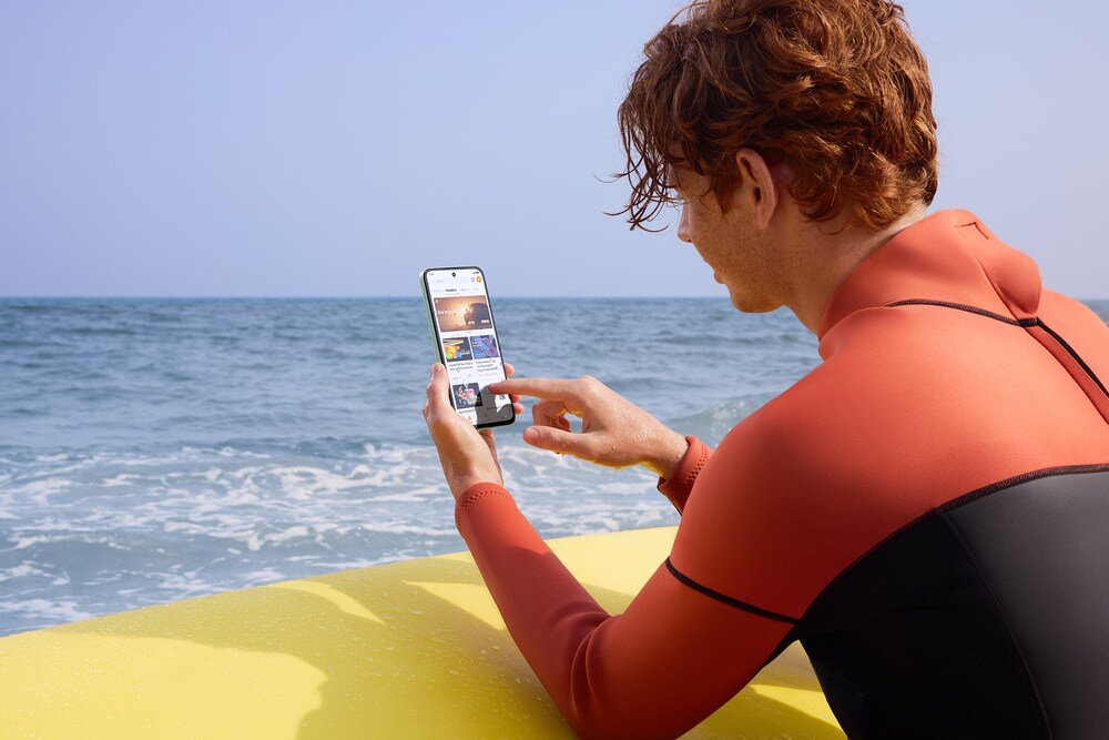 Smartfon XIAOMI Redmi 15 odporność IP64, technologia Wet Touch 2.0, praca w niskich temperaturach