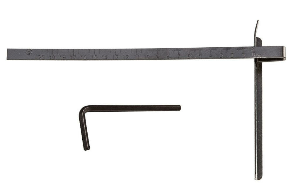 GRAPHITE-58G486 tarcze tnące obudowa pilarka aluminium regulacja kąt głębokość cięcie parametry podziałka prowadnica klucz