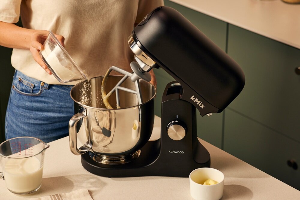 Robot kuchenny planetarny KENWOOD kMix KMX751ABK Czarny regulacja prędkości, funkcja pulsacyjna, do kremów i ciast