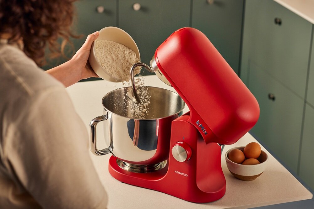 Robot kuchenny planetarny KENWOOD kMix KMX751ARD Czerwony wszechstronny pomocnik, wysoka jakość, masywny uchwyt