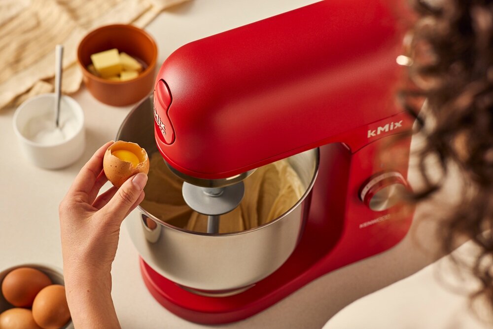 Robot kuchenny planetarny KENWOOD kMix KMX751ARD Czerwony masywna misa, stal nierdzewna, wygodny uchwyt