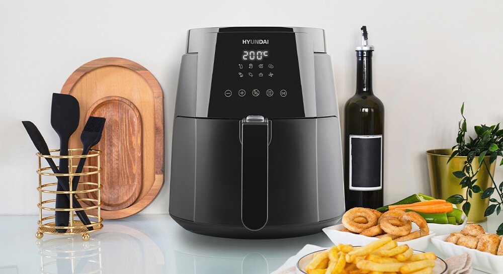 Air Fryer Frytkownica beztłuszczowa HYUNDAI AF 470 4.7l Czarny kv początek opisu