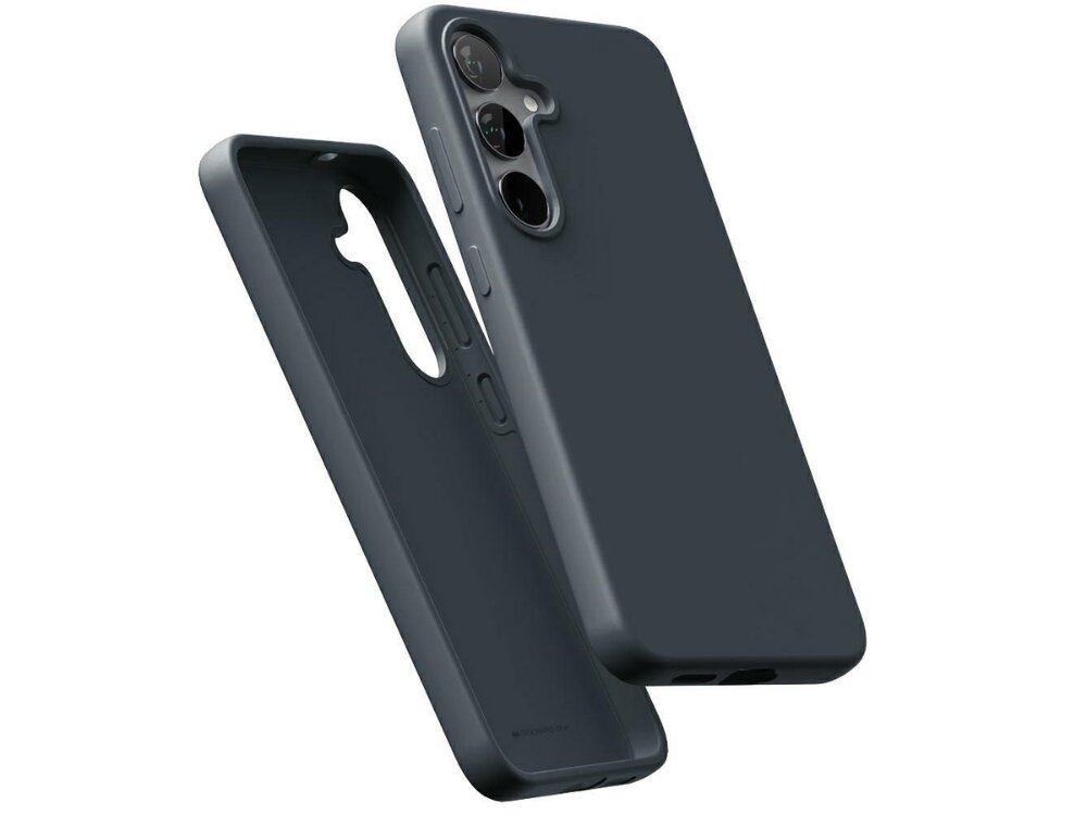 Etui MERCURY Pure MagSafe Silicone
                etui z tyłu i frontu na białym tle