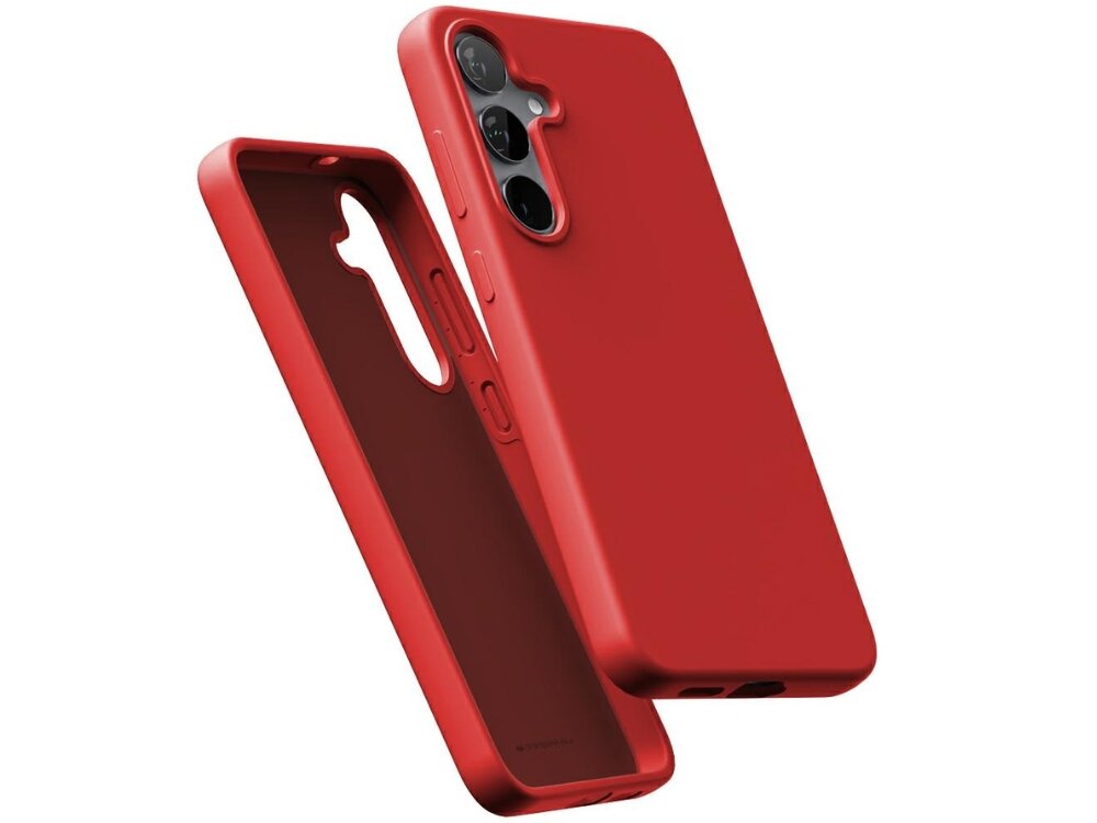 Etui MERCURY Pure MagSafe Silicone
                etui z tyłu i frontu na białym tle